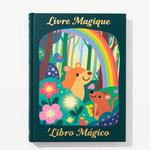 Libros educativos a todo color de tapa dura personalizados para niños, libros para aprendizaje temprano en español, libros para niños de cartón - Product Image 1