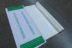 TPO 1.2mm 1.5mm 2.0mm <b>Waterproof</b> Membrane TPO Flat Roof Membrane Roof Waterproofing - Product Image 3
