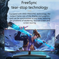 Moniteur de jeu incurvé 4K ultra-large de 38 pouces 21:9 144 Hz HDR IPS faible latence d'entrée FreeSync avec support réglable