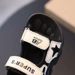 Sandales d'école noires Eva pour enfants - Product Image 4