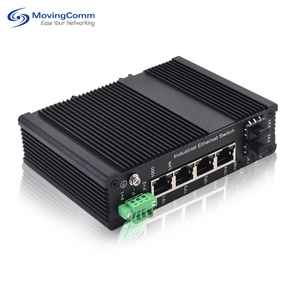 Không được quản lý công nghiệp dinrail núi Ethernet chuyển mạch PoE Mạng Thiết bị chuyển mạch bao gồm 4*10/100/1000M PoE + 2*1000m SFP cổng quang - Product Image 2