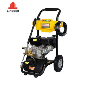 High Pressure Washer Gasoline Car Washer Petrol High Pressure Cleaner Equipment Washer New Design 7 5HP 15mpa 150bar Accessories