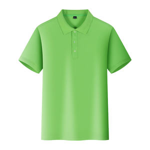 Polo neutro Rendimiento de secado rápido Camisa muscular informal Camiseta deportiva elástica de golf Polo para hombre - Product Image 3