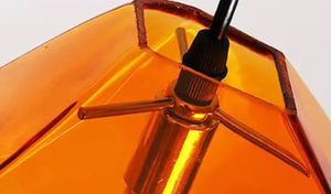 Lighting Hotel Bedside <b>Decorative</b> Colored Glass <b>Light</b> Rose Gold Glass Pendant <b>Light</b> - Product Image 4