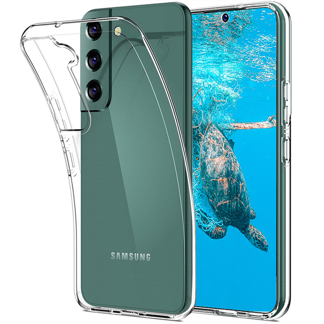For 13 Case Anti-Yellowing Clear Biodegradable Eco-Friendly Recycled Plastic Silver Ions Wireless Charging Phone Case
