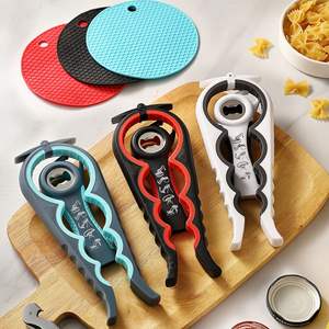 Abrelatas para Manos Débiles, Personas Mayores con Artritis, Abrebotellas Multifunción 5 en 1, Abre Tapas para Manos Artríticas - Product Image 2