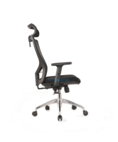 Chaise ergonomique en maille moderne de haute qualité chaise de bureau exécutive tournante avec tissu et matériaux PU Offre Spéciale