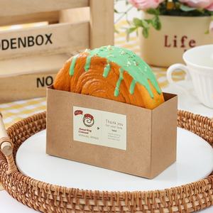 Modèle alimentaire en PU à récupération lente, en forme de croissant, de confiture et de pain en forme d'anneau d'arbre, pour décoration de boulangerie, SY081302 Youth - Product Image 3