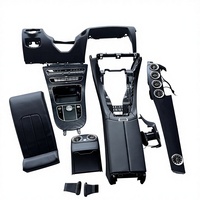 Accessoires de mise à niveau de l'intérieur de la voiture, panneau de ventilation en forme de turbine pour Mercedes-Benz CLS W218 S500 2012-2017, console centrale intérieure