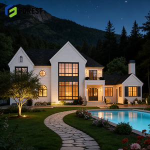 Factory Direct Sale Prefabricated Luxury <b>Villa</b> Heavy Steel Prefab <b>Villa</b> With 3 Bedroom Custom Home - Product Image 1