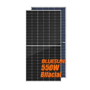 Модули PV, двухфазные Солнечные Панели мощностью 550 Вт, лучшие 550 Вт, двухфазные панели, 1000 ватт для дома, 10 кВт, бытового использования