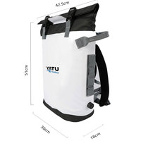 Geïsoleerde koelbox met opdruk, drijvend voor boten, picknick, PVC TPU luchtdichte zachte ijszak, volledig waterdicht voor kamperen en vissen