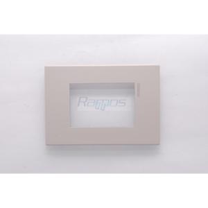 HW4803SB Placca Axolute Air 3 Moduli-Sabbia-Metal วัสดุ BTICINO/LEGRAND ผลิตในอิตาลี สินค้าใหม่ - Product Image 1