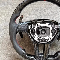 Volant en fibre de carbone pour Mercedes Benz Classe C W204 C63 W212 W218 W207 W172 GLC C63 A45