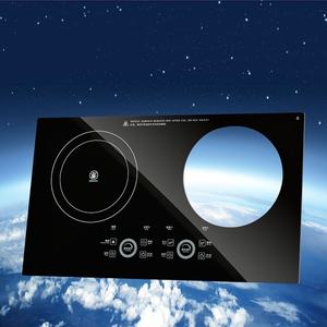 Base de <span class=keywords><strong>placa</strong></span> personalizada, Panel de cerámica de <span class=keywords><strong>gas</strong></span> negro de cerámica para quemador rápido de cerámica de <span class=keywords><strong>Gas</strong></span> <span class=keywords><strong>Vitro</strong></span> para cocinar - Product Image 3