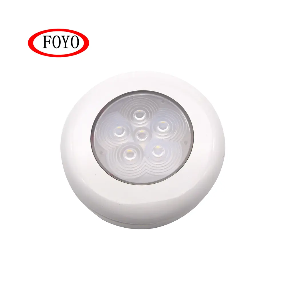 Foyo 12V LED RV Interior Dome Ceiling Lights Marine Supplies for Boat and Indoor Use for RV and Marine Vessels