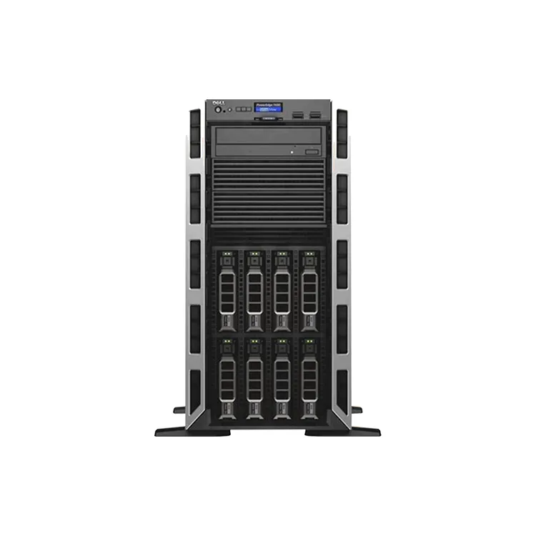 Popüler ürünler 2*8 çekirdek 2.10GHZ V4 64GB 8*6TB 7.2K SAS Squad çekirdek xeon sunucu Dell PowerEdge T430