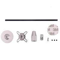 Support d'antenne GPS universel pliable en alliage d'aluminium CNC pour RC FPV Multicopter quadrirotor caméra Drone Pix 7M 8N métal