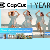 Licencia de Software Capcut Pro, Cuenta Capcut Pro, Edición de Video, Suscripción a Capcut 1 AÑO