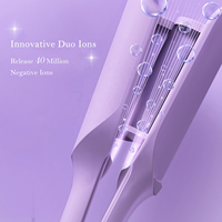 Fer à Ondes Ionique Lena Design Breveté 36mm Professionnel en Céramique pour Grandes Boucles Décontractées