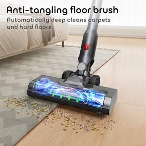 Vente en gros 3-en-1 rechargeable <span class=keywords><strong>sans</strong></span> <span class=keywords><strong>fil</strong></span> aspirateur <span class=keywords><strong>balai</strong></span> poussière bâton pour la maison tapis pour RV voiture utilisation aspirateur à main - Product Image 6