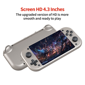M17 portátil de código abierto sistema Linux consola de juegos portátil pantalla IPS de 4,3 pulgadas 64GB/128GB reproductor de videojuegos de bolsillo para niños - Product Image 5