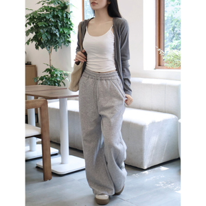 Pantalon Harem Femme de Qualité Supérieure Coupe Droite Streetwear Été Tissu Polaire Perlé Écologique Fabricant Vietnamien Livraison Gratuite - Product Image 6