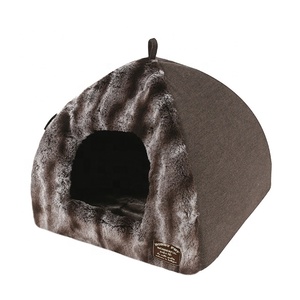 <span class=keywords><strong>Chat</strong></span> <span class=keywords><strong>igloo</strong></span> maison d'animal familier pliable animaux en peluche <span class=keywords><strong>igloo</strong></span> - Product Image 5
