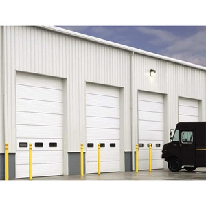 <span class=keywords><strong>Porte</strong></span> de villa en acier de <span class=keywords><strong>garage</strong></span> automatique de style européen moderne Surface finie d'<span class=keywords><strong>isolation</strong></span> <span class=keywords><strong>thermique</strong></span> en gros pour entrepôt extérieur - Product Image 3