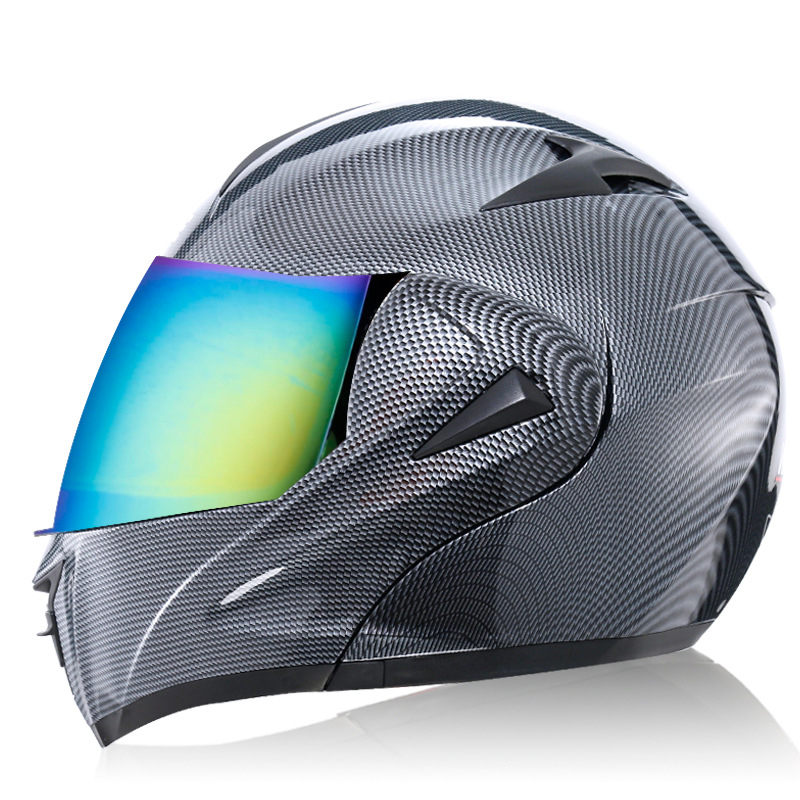 Lentille colorée en fibre de carbone