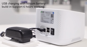 Impressora portátil para exame de sangue, máquina de análise de células brancas de sangue <span class=keywords><strong>Wbc</strong></span> de alta precisão para uso clínico veterinário, opcional - Product Image 6