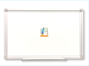 Pizarra Magnética/Blanca/Verde con Marco de Acero y <span class=keywords><strong>Aluminio</strong></span> Ohsung AW23, Apta para Escritura, Tamaño Grande - Product Image 1