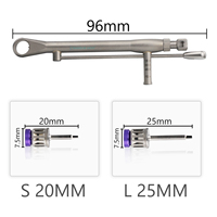 Clé dynamométrique à cliquet pour implants dentaires 10-70 NCM Kit |   Jeu de tournevis universel 16 pièces, outils chirurgicaux de restauration, dentiste