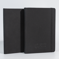 Carnet personnalisé A5 en cuir PU souple épais Journal académique de direction avec couverture rigide Cadeau parfait pour les étudiants universitaires