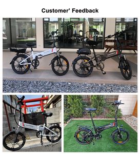 จักรยานไฟฟ้าพับได้ CA Dropshipping รุ่นคลาสสิค ดีไซน์สำหรับการเดินทางในเมือง ขนาด 20 นิ้ว 48V10AH สำหรับผู้ใหญ่ - Product Image 4