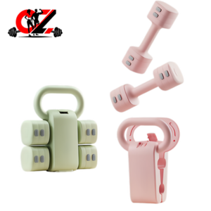 CZFIT Set 2 in 1 di Manubri e Kettlebell Staccabili e Regolabili, Attrezzatura Portatile per Allenamento di Forza e Fitness a Casa - Product Image 2