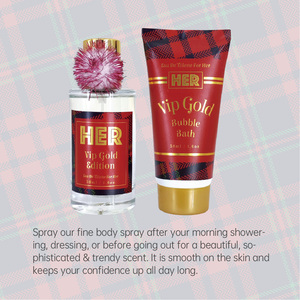 Set de Regalo para <span class=keywords><strong>Mujer</strong></span> BBC HER Vip Gold Edition, 50 ml <span class=keywords><strong>EDT</strong></span> + 50 ml Gel de Baño Corporal - Product Image 2
