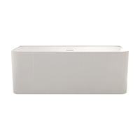 Baignoire autoportante moderne en acrylique de style hôtelier, baignoire de massage SPA intérieure pour adultes, blanche, pour salle de bain, villa, sur mesure