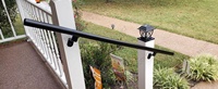 Système de garde-corps de terrasse et d'escalier modulaire en alliage d'aluminium ADA Handrail BH, moderne, balustrades, mains courantes, noir/blanc/bronze antique, durée de vie