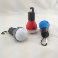 Lanterne de tente LED portable à piles avec interrupteur SOS, indice de protection IP44, pour le camping, la randonnée, la pêche, à intensité variable