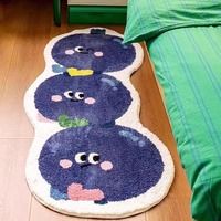 Luxuriöser Alberry Cartoon Teppich Rutschfest Plüsch 10mm Superweich Kinderzimmer Spielmatte Moderne Wohnraumdekoration Geschenk