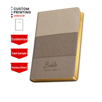 Nouvelle Arrivée en Gros : Service de Fabrication de Bibles Personnalisées en Cuir PU avec Gaufrage – Cadeau Religieux de Luxe