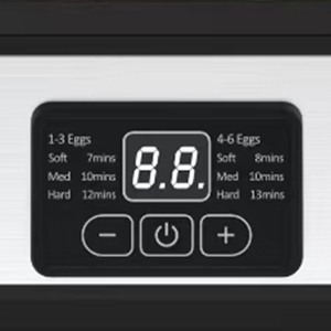 241088 6 œufs 360W Appareil à œufs électrique Stemaer <span class=keywords><strong>Coocker</strong></span> Bouilloire à œufs instantanée 360 watts (transparent et gris argent) - Product Image 4