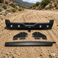 Pour Mitsubishi Pajero V93 V97, pare-chocs arrière tout-terrain 4x4 entièrement trempé, style course, personnalisé, avec accessoires