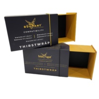 Fabricant de boîte cadeau d'emballage de luxe unique en carton à tiroir coulissant pour parfum