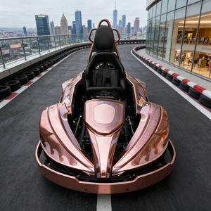 Kart Électrique Professionnel pour Enfants et Adultes, Karting Compétitif pour Terrains Extérieurs et Intérieurs, Crazy Kart - Product Image 1