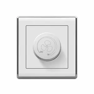 Venta directa de fábrica 250V 16 A Interruptor de pared del controlador de velocidad del ventilador