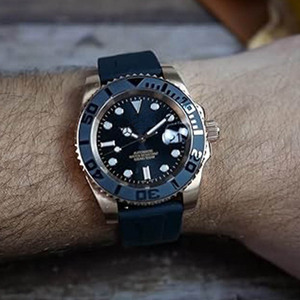 Relojes de hombre de 41 mm con cristal de zafiro, automáticos, para buceo, con movimiento mecánico NH35A y bisel giratorio unidireccional de 120 clics. - Product Image 6