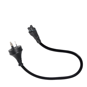 Cable de alimentación C5 de repuesto para portátil, conector hembra IEC 60320 C5 tipo trébol, con enchufe AU, 3G1.25mm2 - Product Image 1
