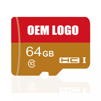 Carte SD Mini Hybour TF001 en plastique noir, nouveau prix d'usine pour caméra DVR, MP3, GPS, téléphone, CCTV, 1 Go, 256 Go